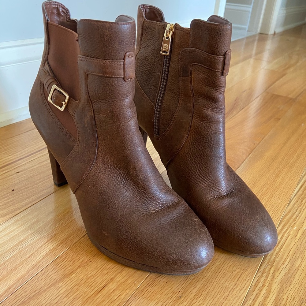 Rockport.AllyBuckleChelsea.Brown.8 1/2W